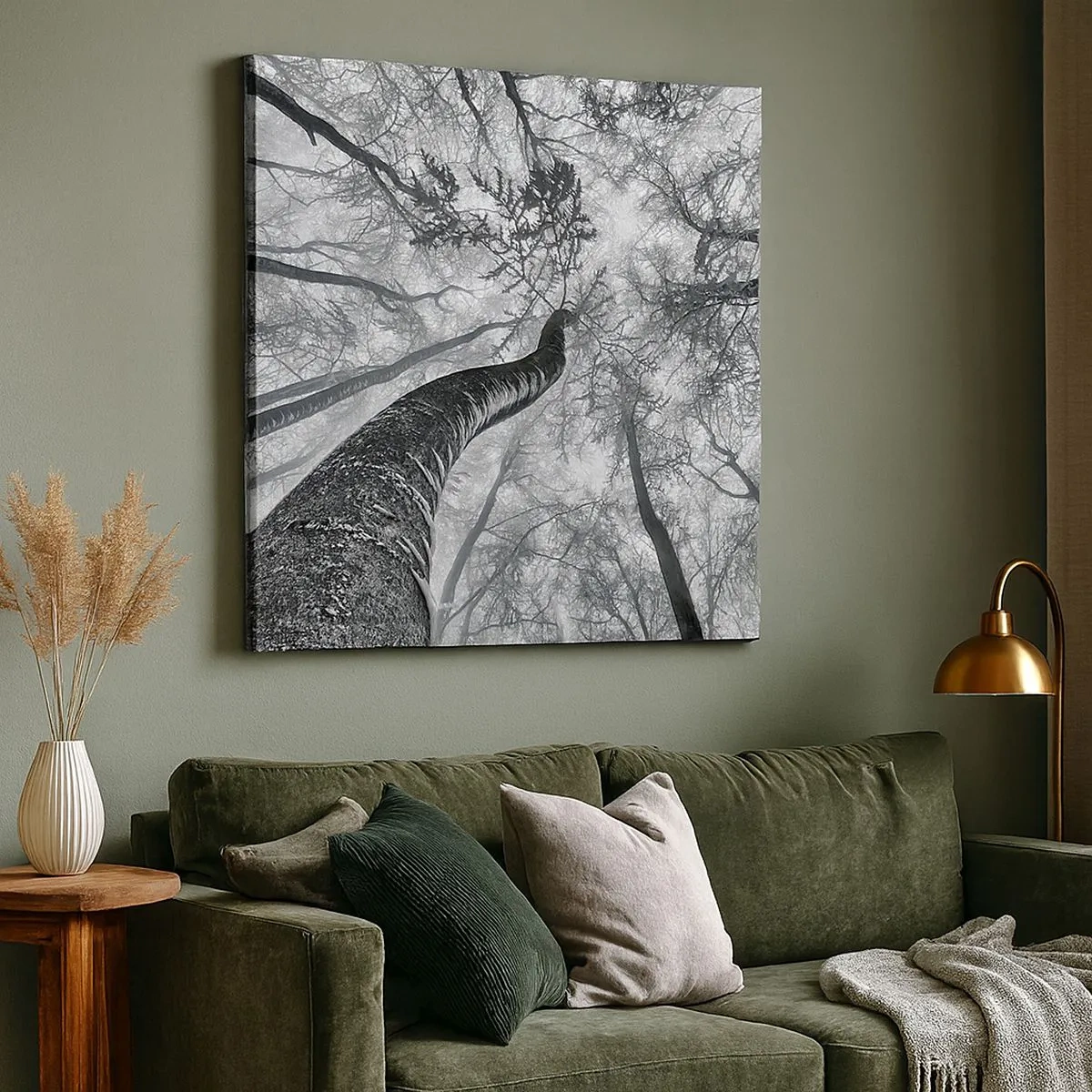 Schilderen op canvas - Race naar het licht - 30x30 cm