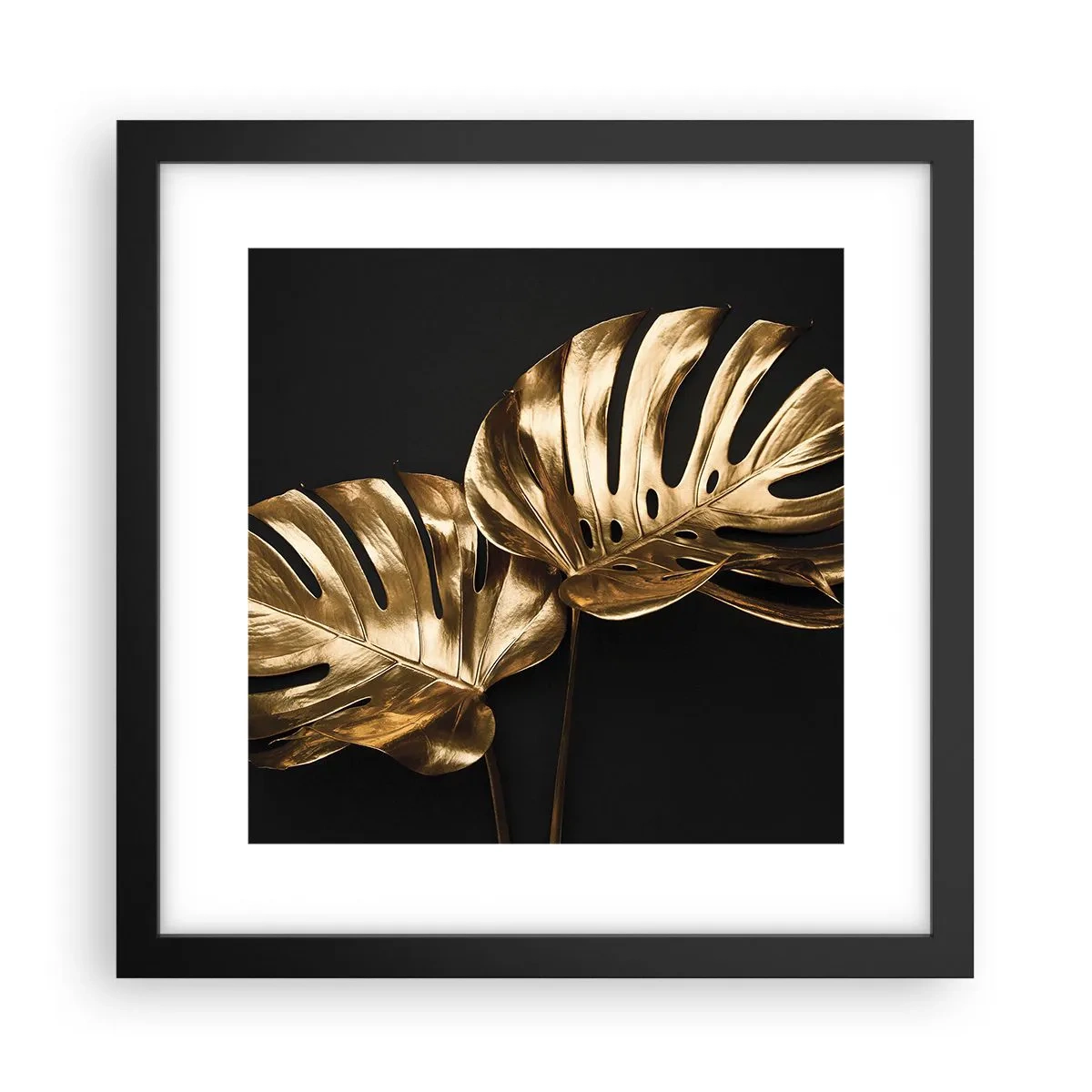 Poster in een zwarte lijst - De schatten van de natuur - 30x30 cm