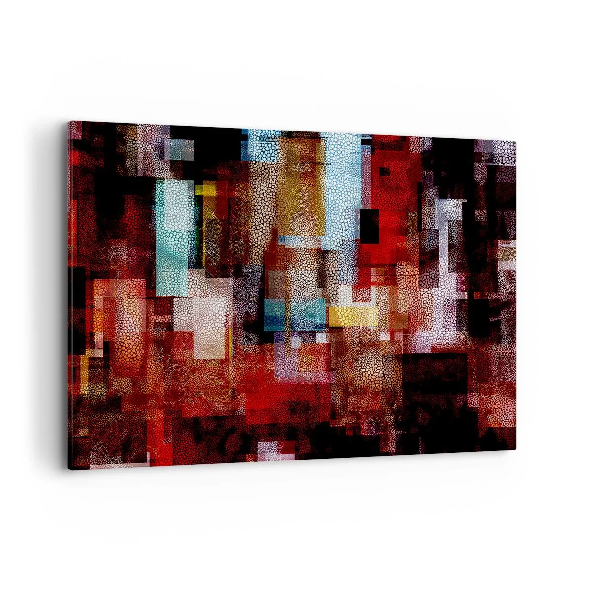 Schilderen op canvas - Het is een allegaartje - 100x70 cm