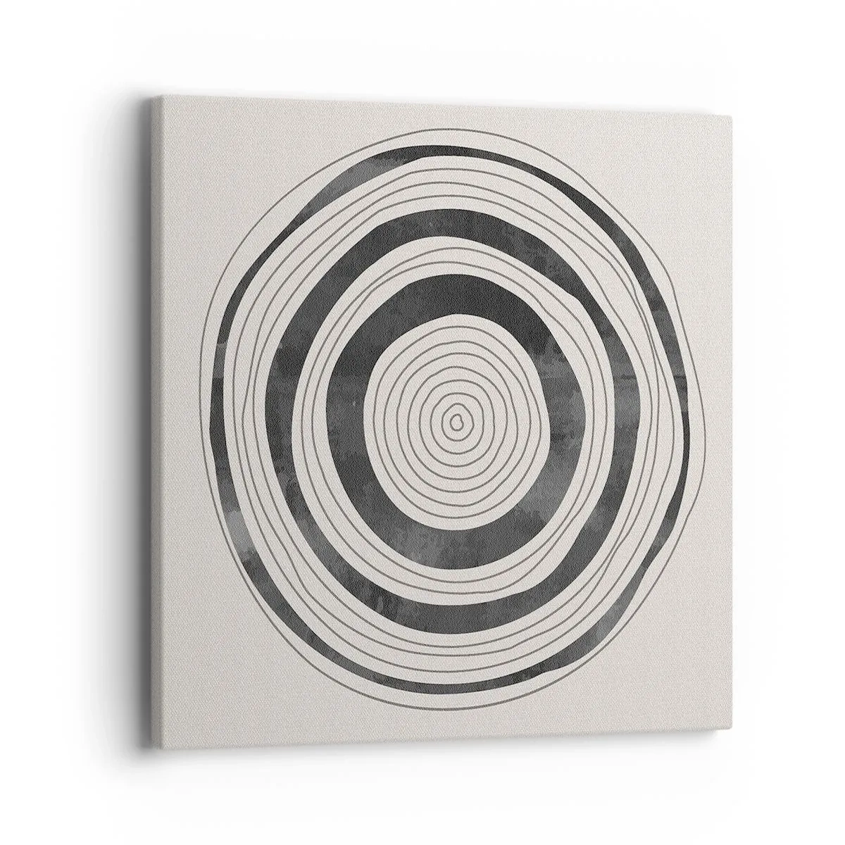 Schilderen op canvas - Wat belangrijk is, is wat er tussenin zit - 40x40 cm