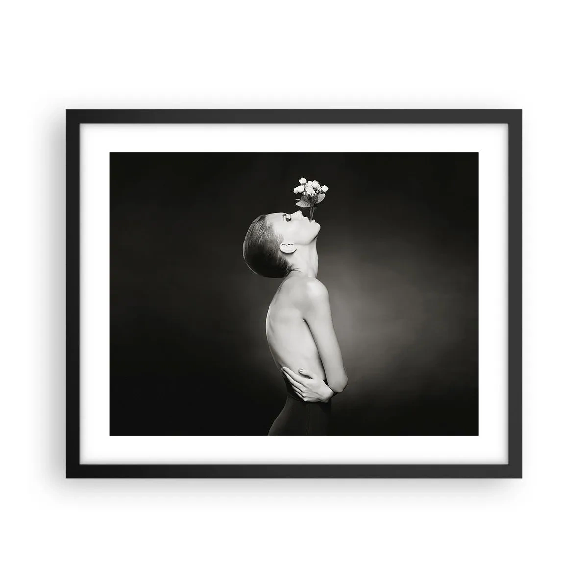 Poster in een zwarte lijst - Excentrieke elegantie - 50x40 cm