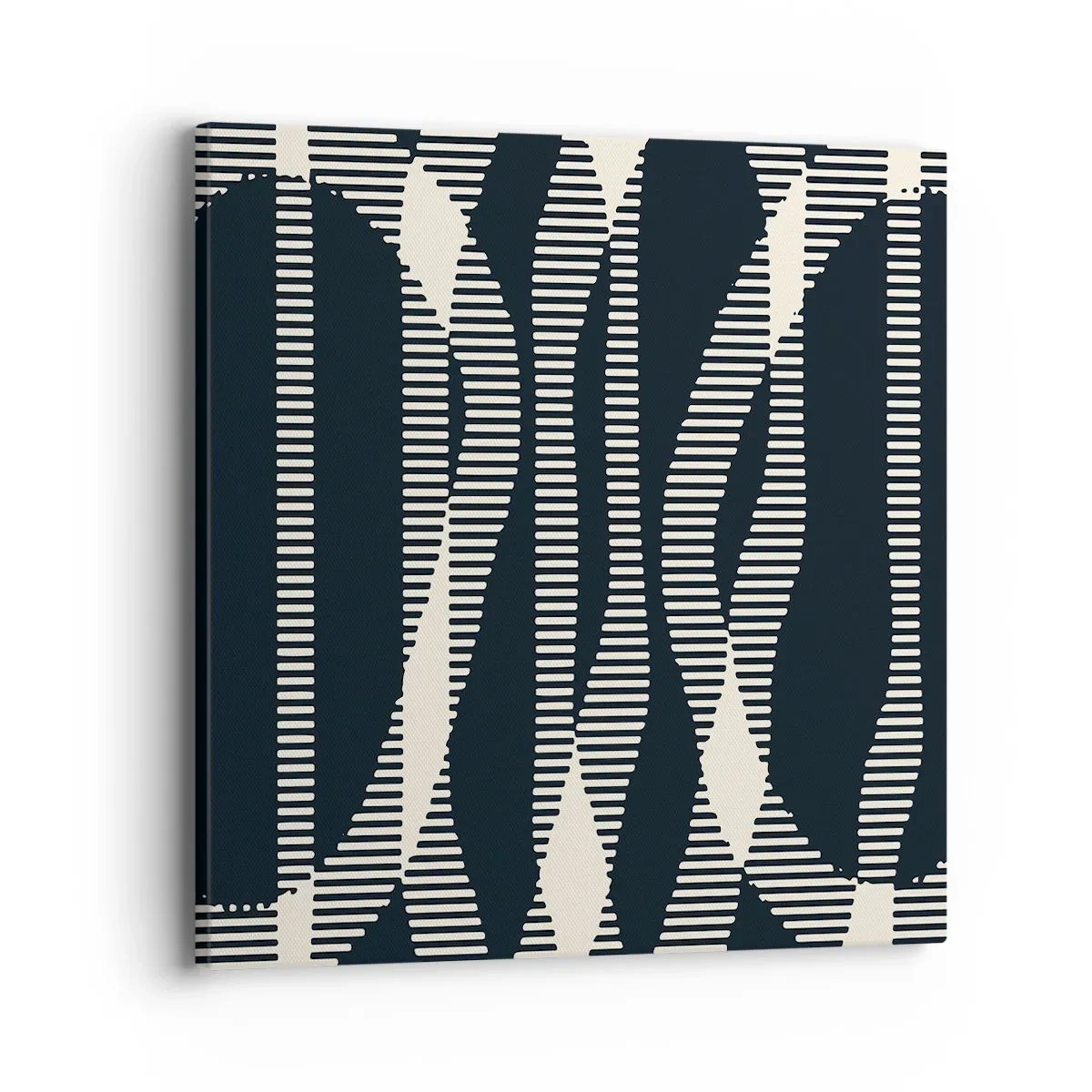 Schilderen op canvas - Een poging om de duisternis te doorbreken - 40x40 cm