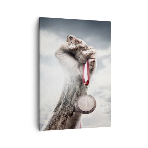 Schilderen op canvas - Per aspera ad astra - 50x70 cm