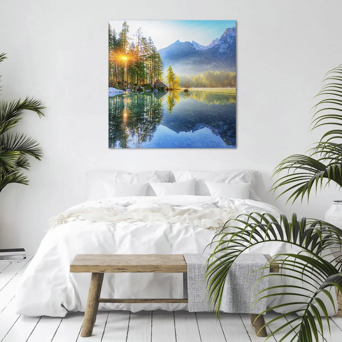 Schilderen op canvas - Majesteit en zoetheid - 50x50 cm