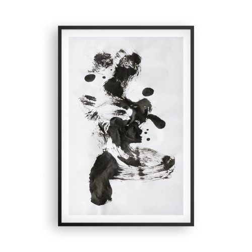 Poster in een zwarte lijst - Is er een methode voor de waanzin? - 61x91 cm
