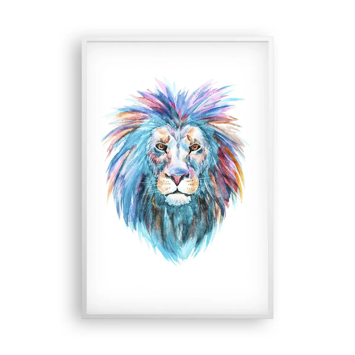 Poster in een witte lijst - Een opwindende uitstraling - 61x91 cm