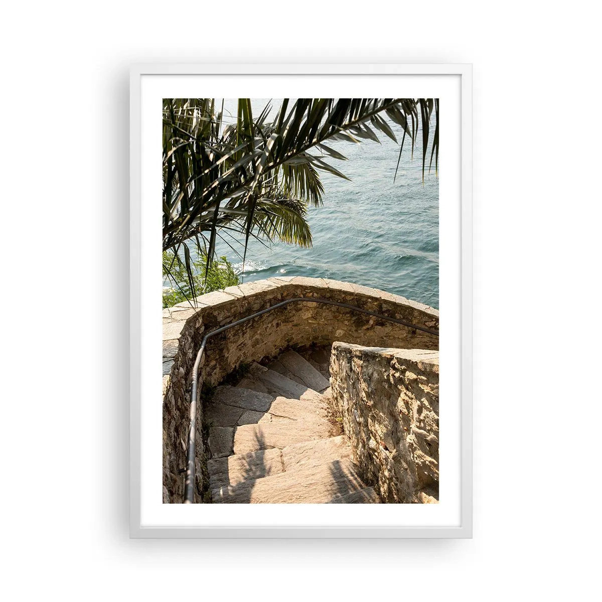 Poster in een witte lijst - Onder de zon van Italië - 50x70 cm