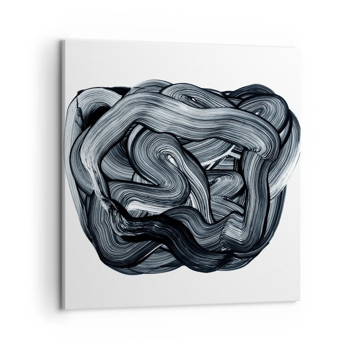 Schilderen op canvas - Het is niet zo eenvoudig - 50x50 cm