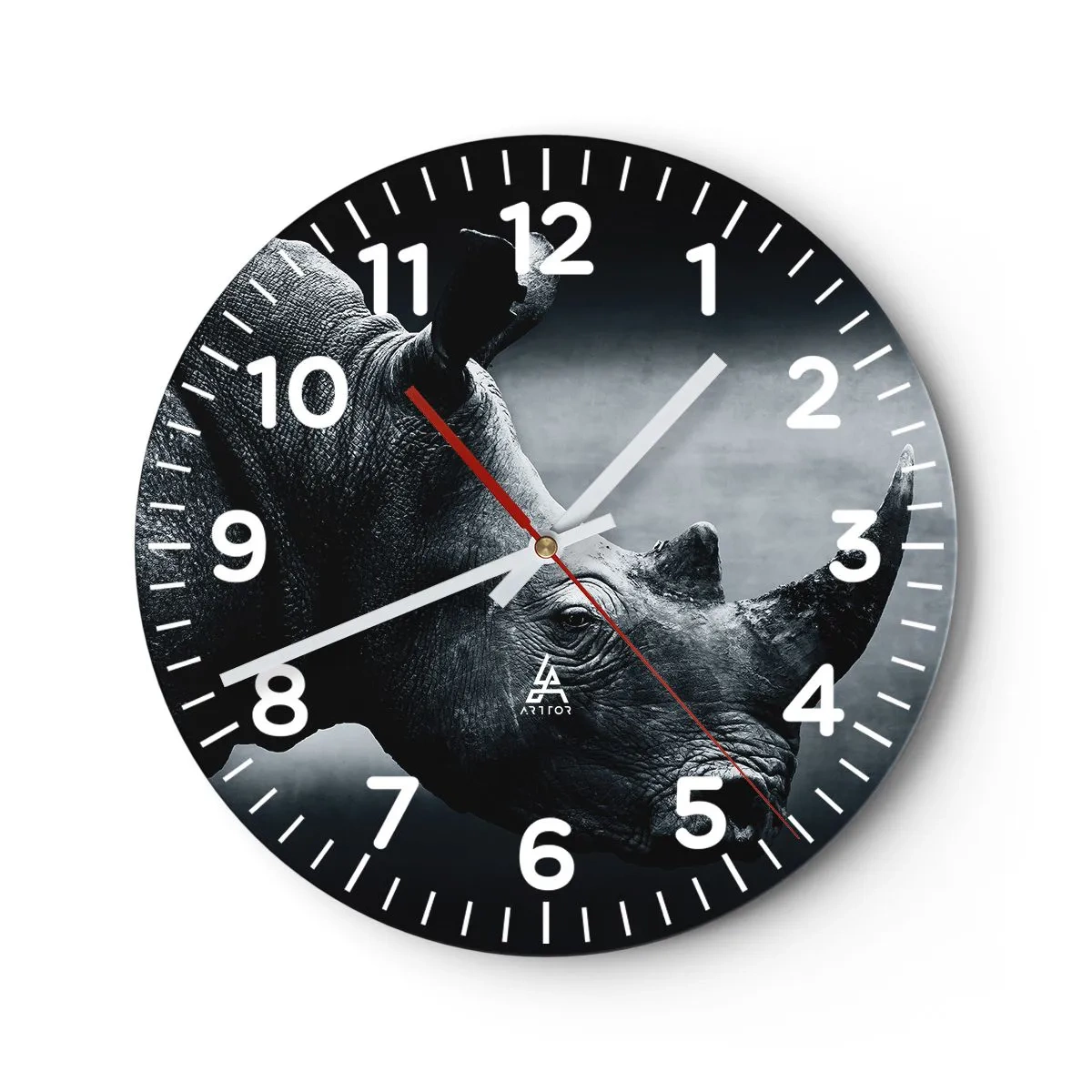 Wandklok - Klok - Rechts profiel - 30x30 cm