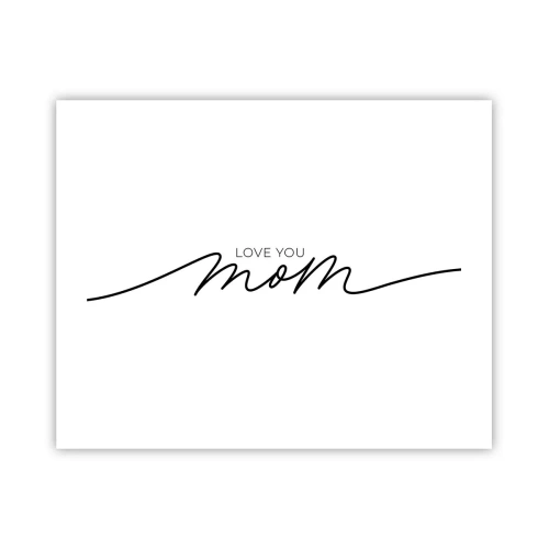 Poster - Grote emotie - 50x40 cm