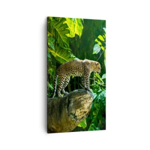 Schilderen op canvas - Op jacht? - 45x80 cm