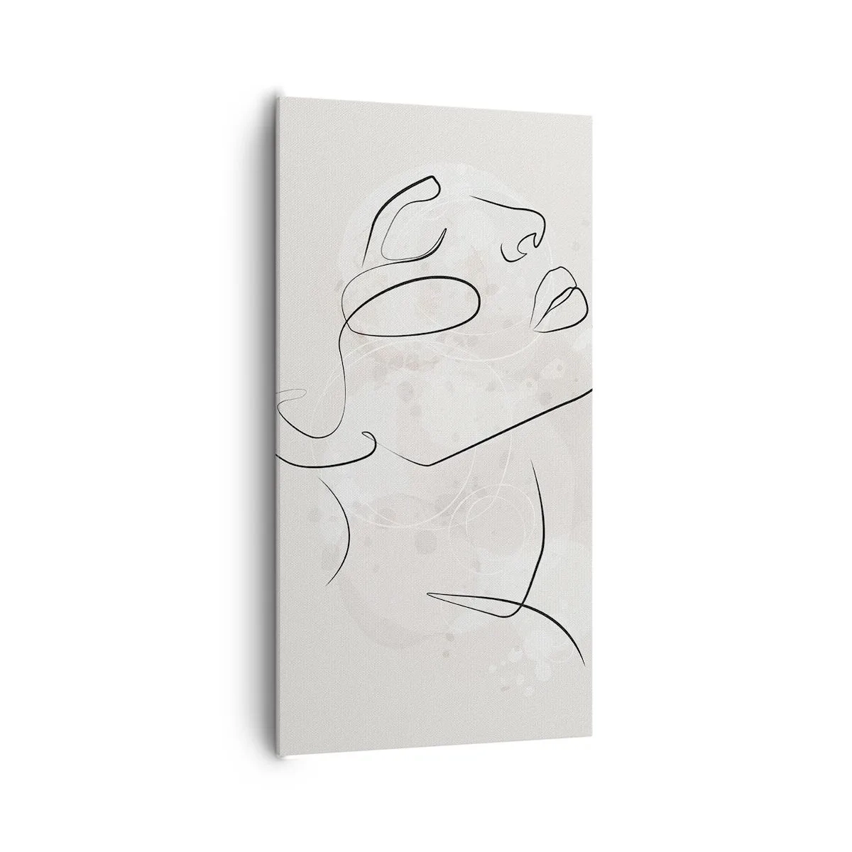Schilderen op canvas - De omtrek van een droom - 65x120 cm