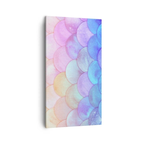 Schilderen op canvas - Parel schaal - 45x80 cm