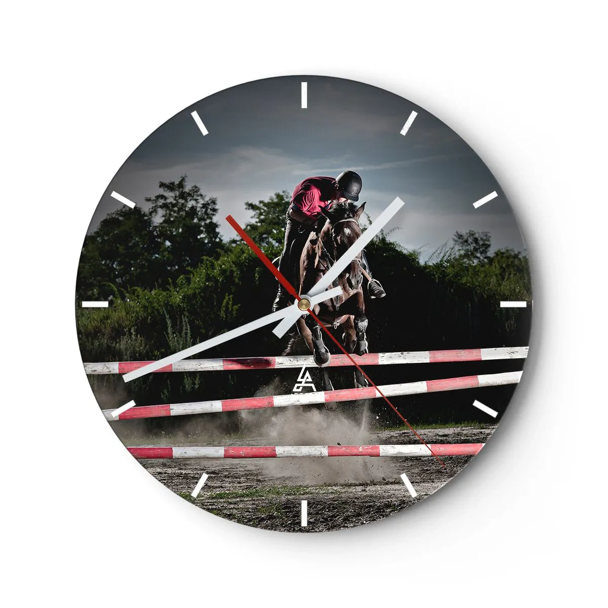 Wandklok - Klok - Samen naar de overwinning - 40x40 cm