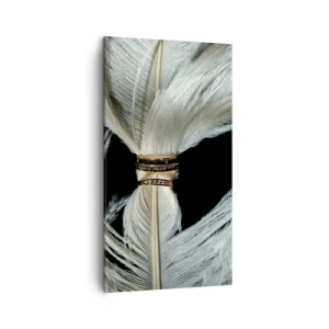 Schilderen op canvas - ... en ik zal je niet verlaten ... - 45x80 cm