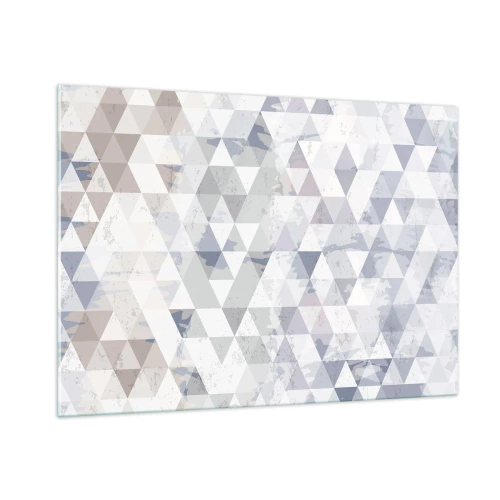Schilderen op glas - In ritme op drie - 100x70 cm