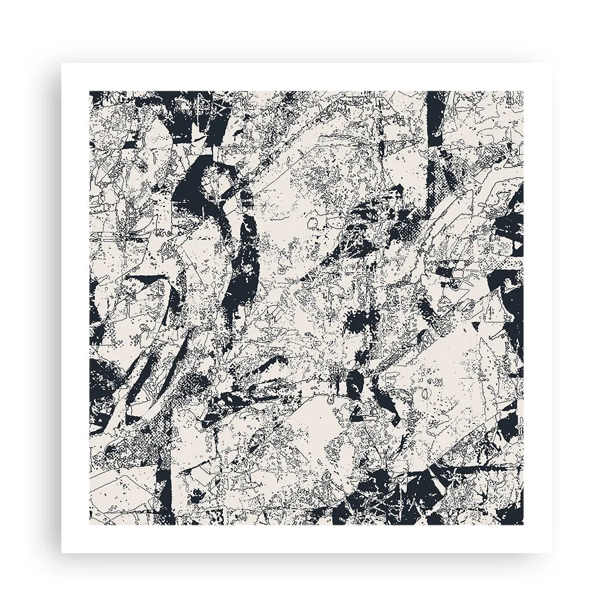 Poster - Interpenetratie van tegenstellingen - 60x60 cm