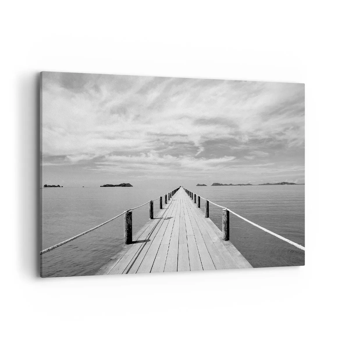 Schilderen op canvas - Of misschien een reis... - 100x70 cm