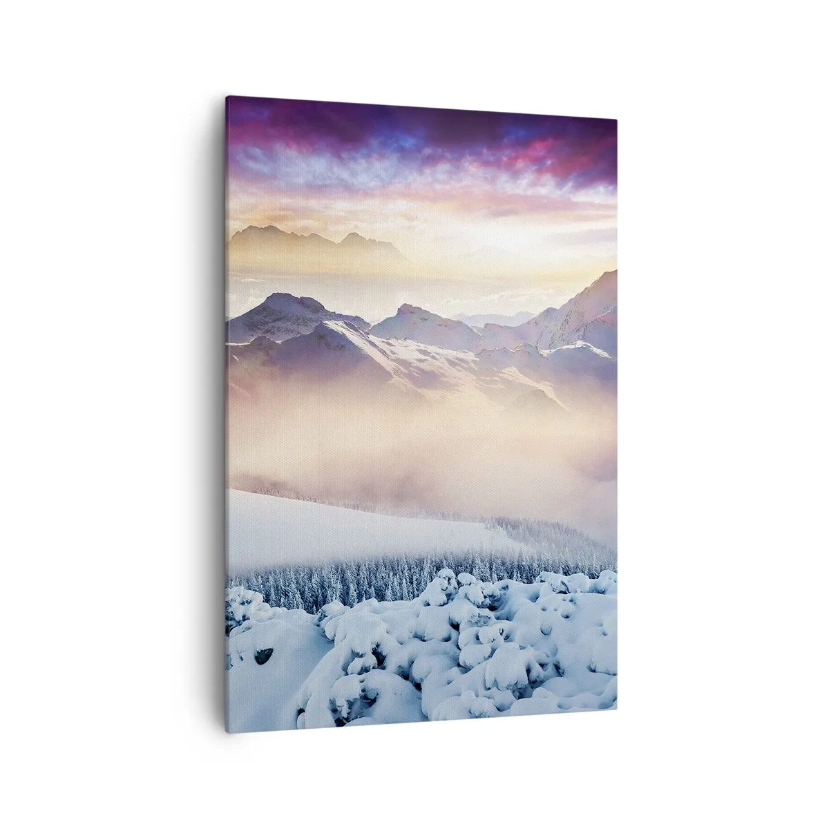 Schilderen op canvas - De kracht en puurheid van de natuur - 70x100 cm