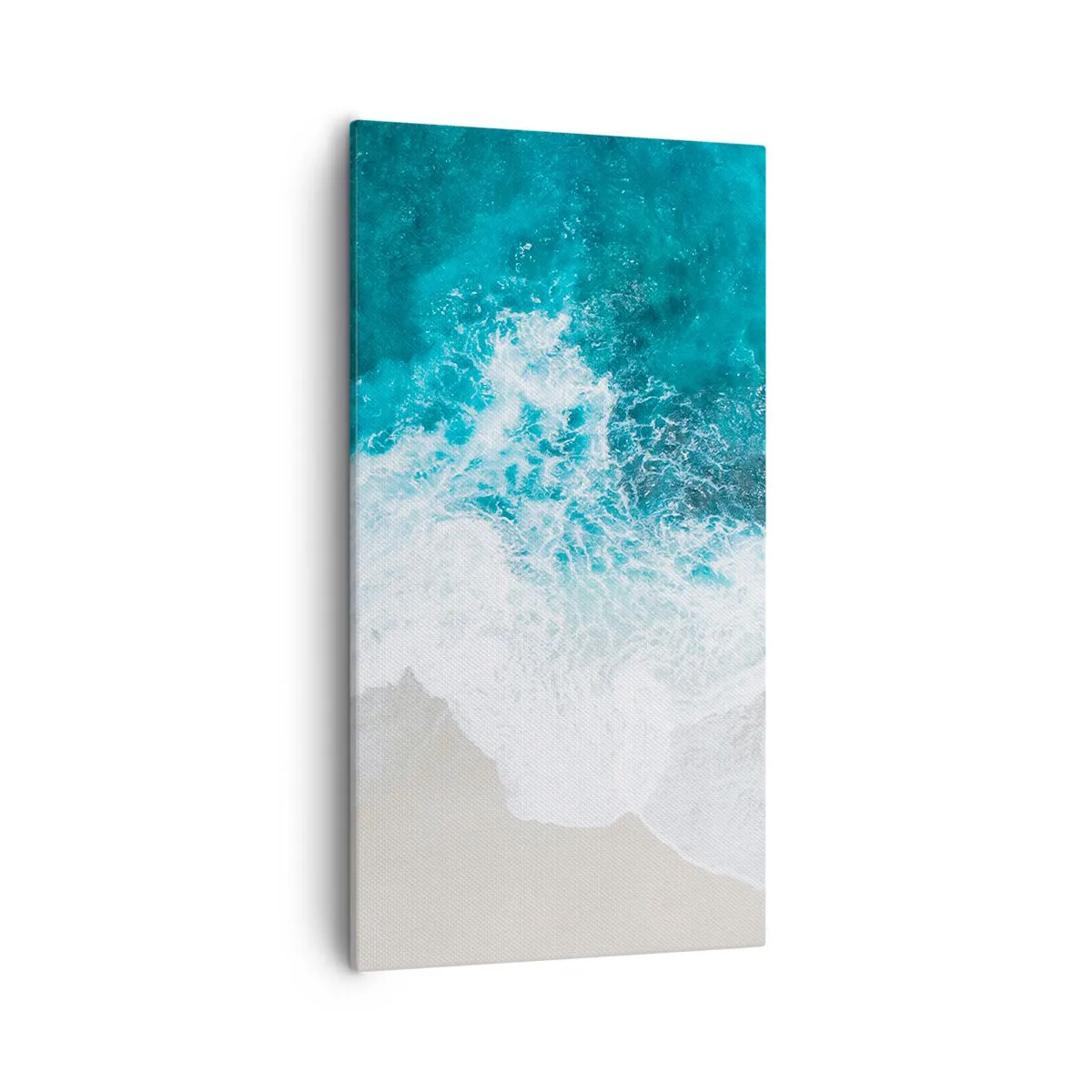 Schilderen op canvas - Natuurlijke streling - 55x100 cm