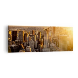 Schilderen op canvas - Groeien in de zon - 140x50 cm