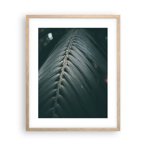 Een poster in een licht eiken lijst - De precisie van de natuur - 40x50 cm