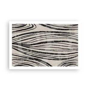 Poster - Lijnoverstromingsvlakte - 91x61 cm