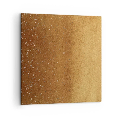 Schilderen op canvas - De geboorte van het licht - 50x50 cm