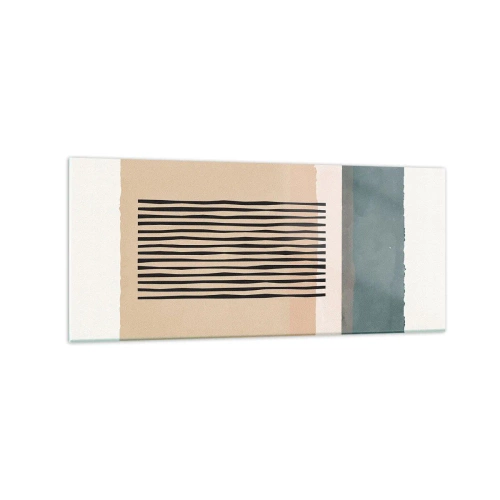 Schilderen op glas - Alles is oke - 120x50 cm