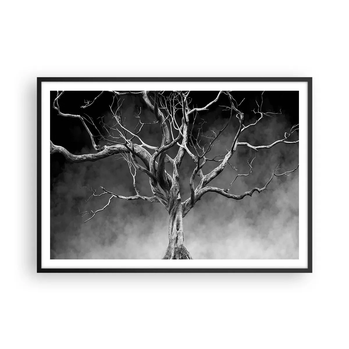 Poster in een zwarte lijst - Oorspronkelijk en heilig - 100x70 cm