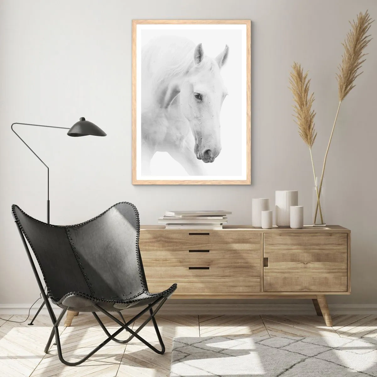 Een poster in een licht eiken lijst - Is dit vriendschap...? - 40x50 cm