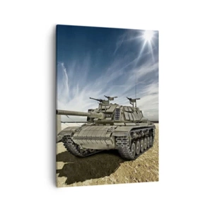 Schilderen op canvas - Een militaire droom - 50x70 cm