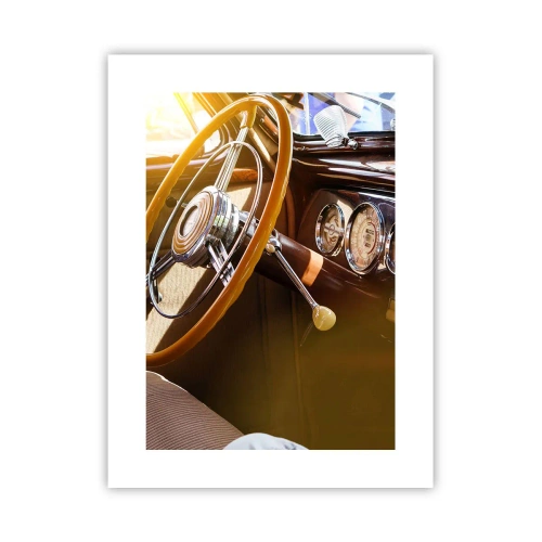 Poster - Een adem van luxe uit het verleden - 30x40 cm