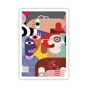 Poster - Wij zijn van de heer Picasso - 70x100 cm