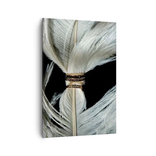 Schilderen op canvas - ... en ik zal je niet verlaten ... - 70x100 cm