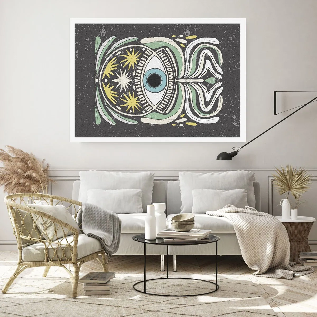Poster - Tribale rituelen - 100x70 cm