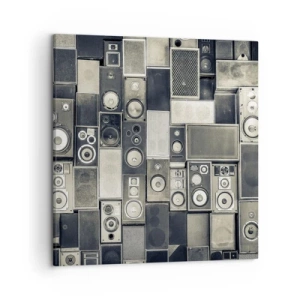Schilderen op canvas - En alles is goed - 50x50 cm