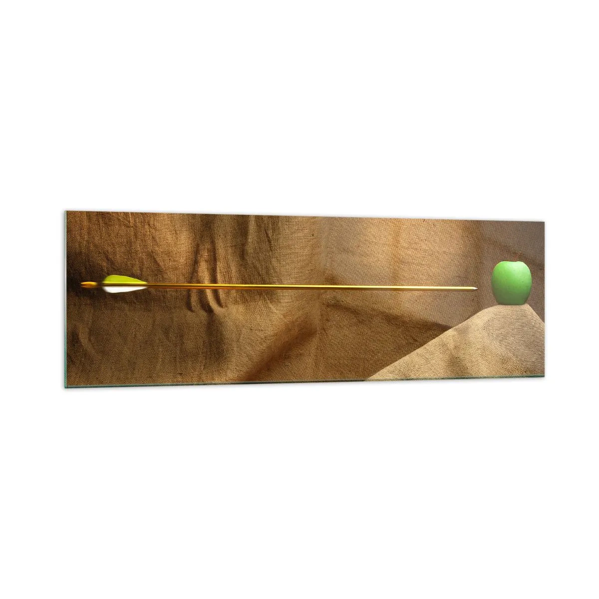 Schilderen op glas - Roep de geest van William Tell op - 160x50 cm