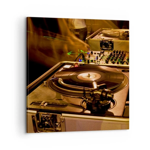 Schilderen op canvas - Voel je de kracht? - 60x60 cm