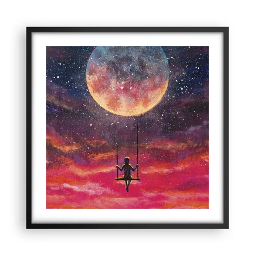 Poster in een zwarte lijst - Droom - 50x50 cm