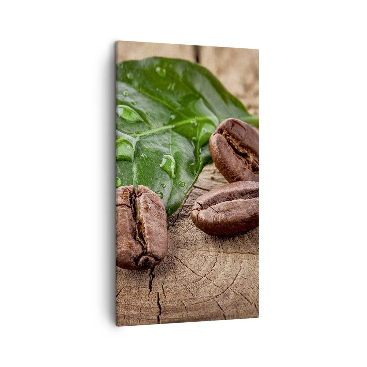 Schilderen op canvas - De meest ware en zwarte - 45x80 cm