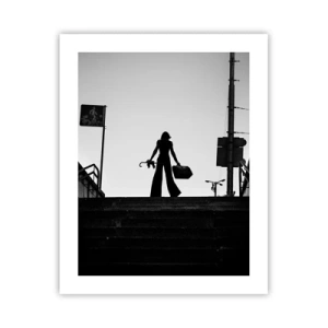 Poster - Stedelijk dwalen - 40x50 cm