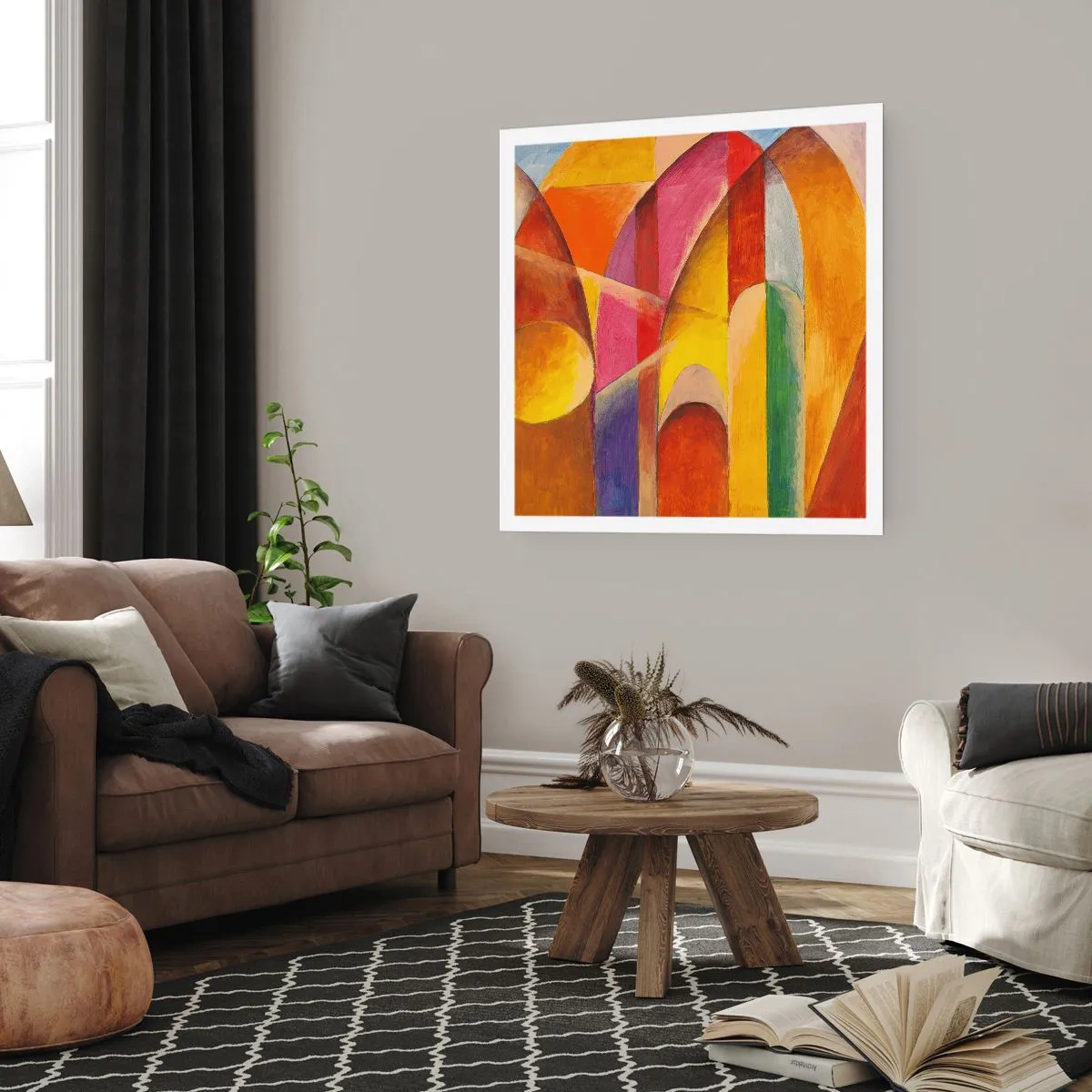 Poster - Kathedraal van de zon - 50x50 cm