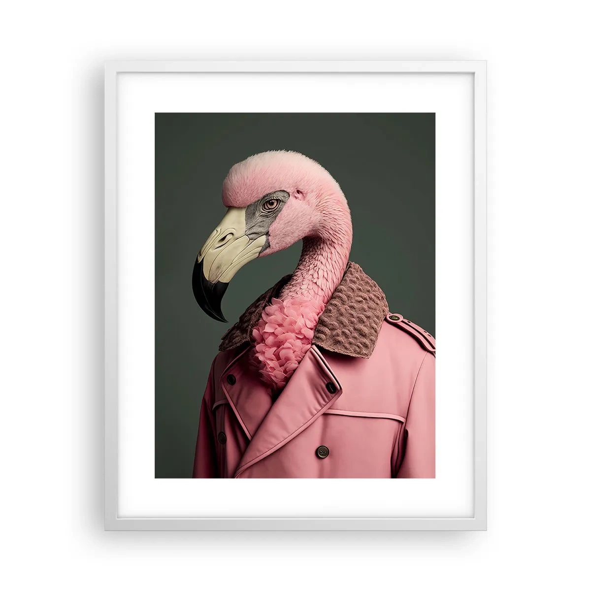 Poster in een witte lijst - Echte elegantie - 40x50 cm