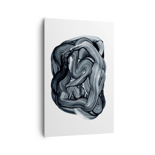 Schilderen op canvas - Het is niet zo eenvoudig - 80x120 cm