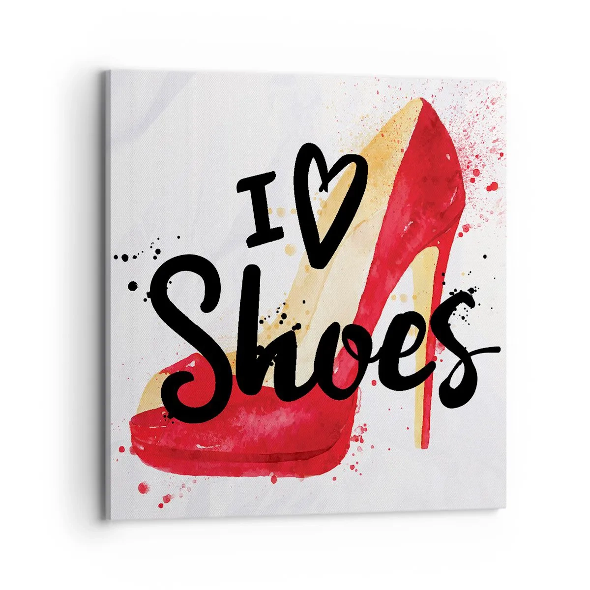 Schilderen op canvas - Liefde heeft vele namen - 70x70 cm