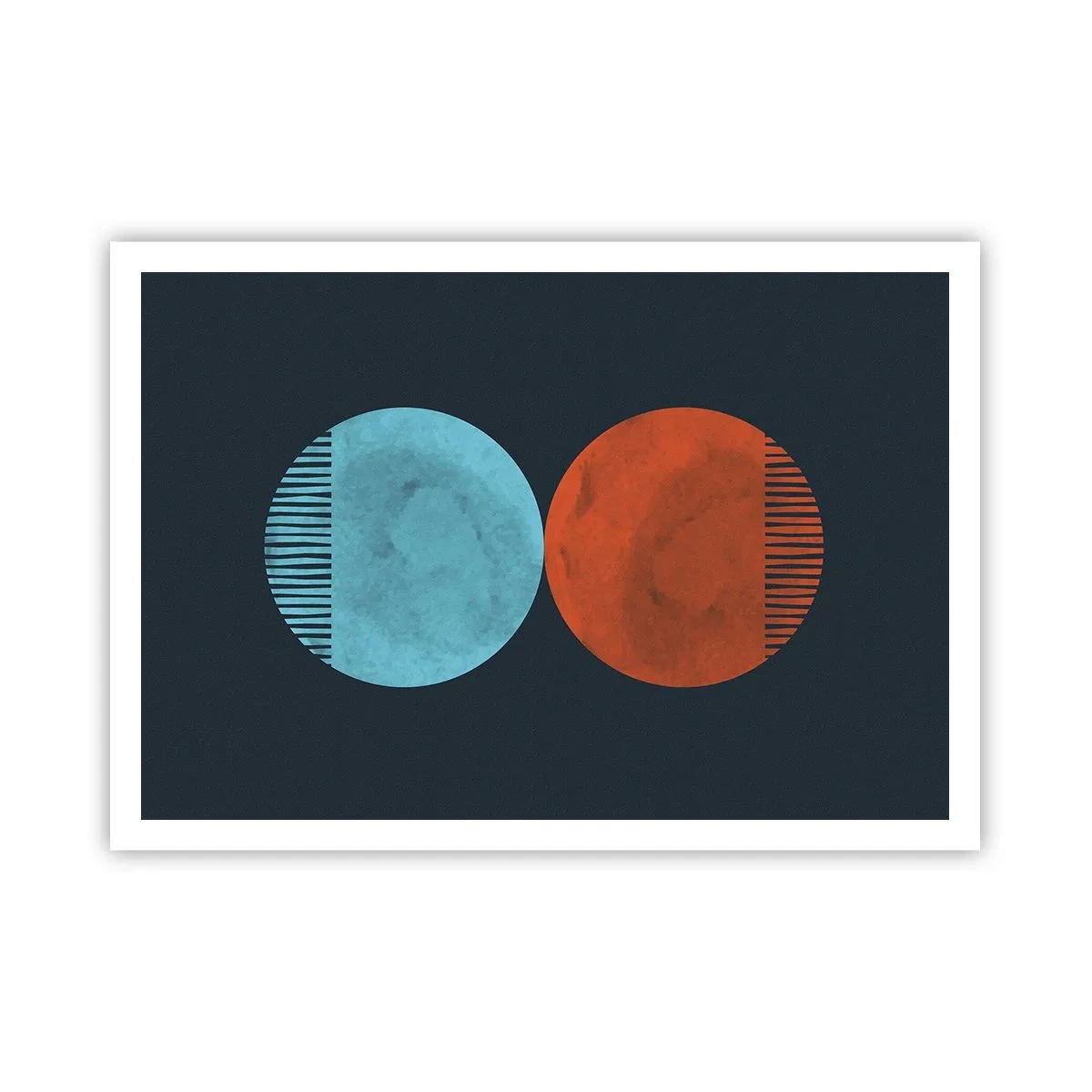 Poster - Alleen geometrie? - 100x70 cm