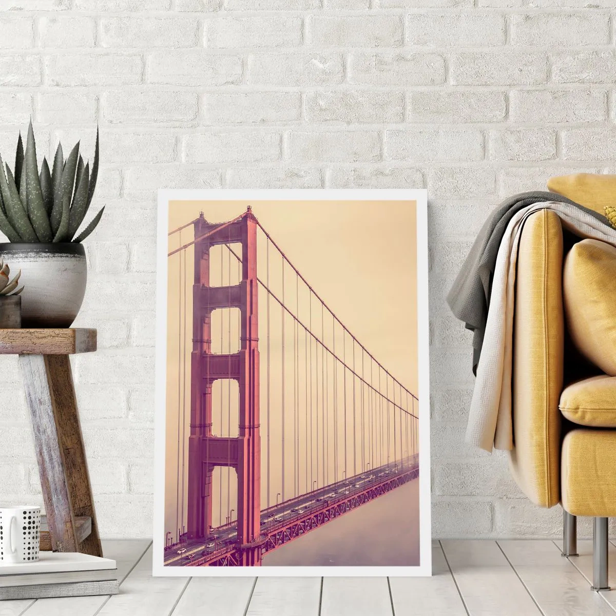 Poster - Tussen hemel en aarde - 70x100 cm