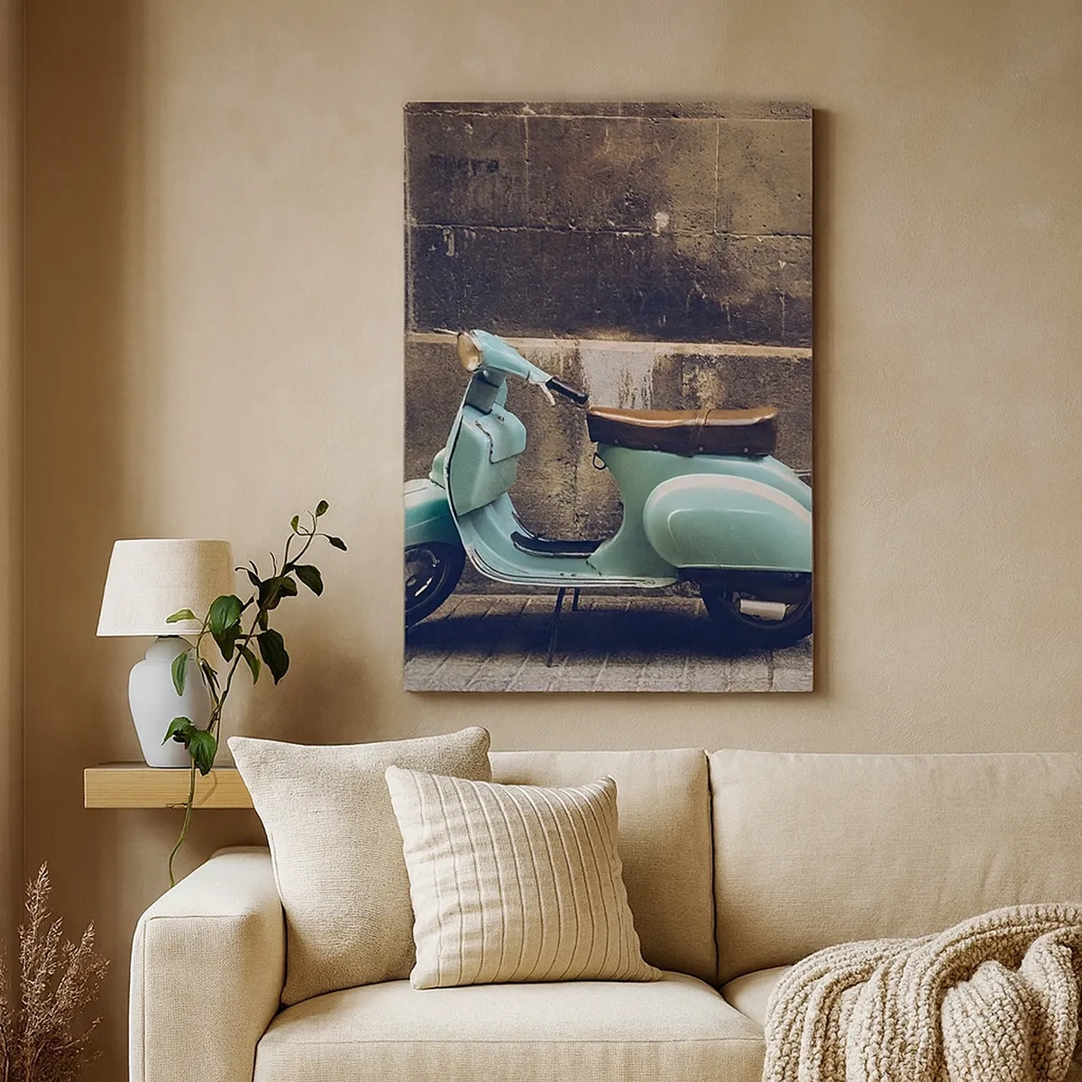 Schilderen op canvas - Onvergetelijke sfeer - 50x70 cm