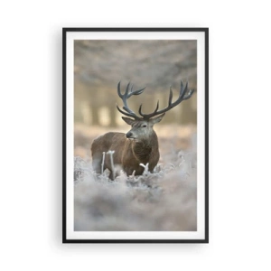 Poster in een zwarte lijst - Een frisse ochtend - 61x91 cm